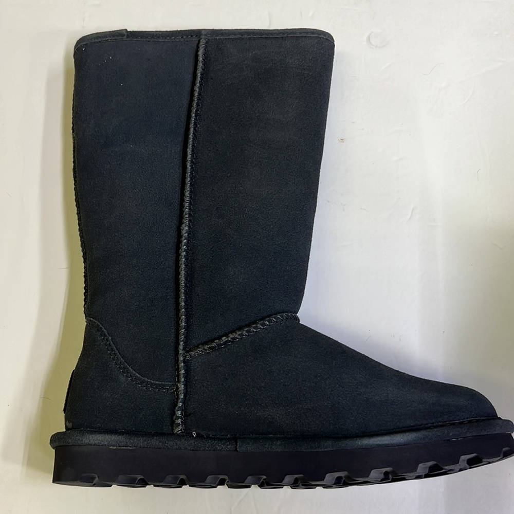 Bearpaw women’s winter suede charcoal Elle tall boots 10 - Picture 5 of 9